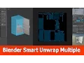 Blender Tip Smart UV Unwrap Multiple Objects