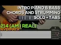 Rivermaya - 214 Guitar Tutorial INTRO PIANO BASS CHORDS AND STRUMMING TABS
