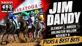 Jim Dandy Clement L Hirsch Arlington Million Beverly D Picks Blinkers Off 795