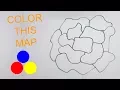 Mind Puzzle - Color This Map
