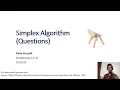 Week4 5 Simplex Algorithm More Questions