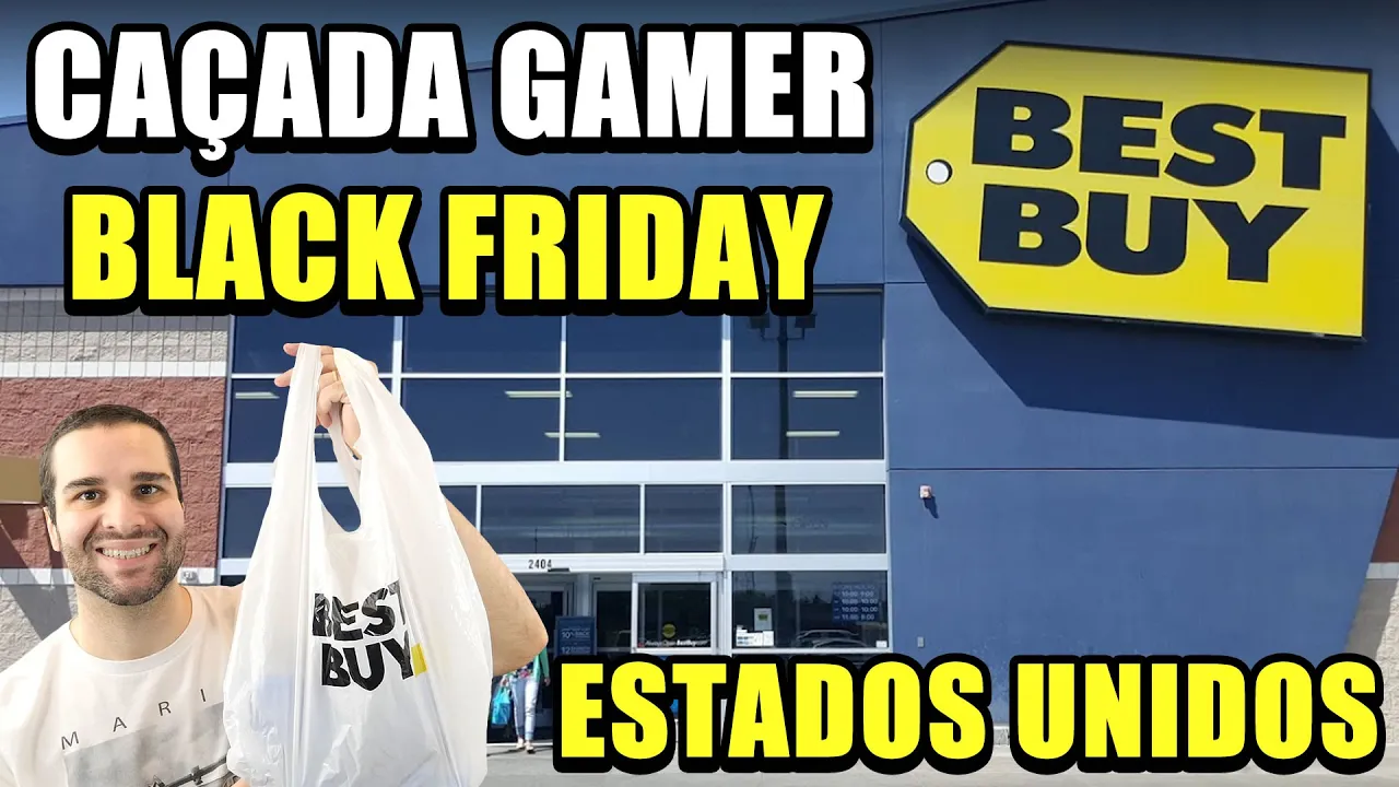 MEGA Caçada Gamer De BLACK FRIDAY Na Best Buy Dos Estados Unidos