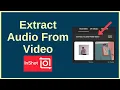 How To Extract Audio From Video on Mobile || Using Inshot