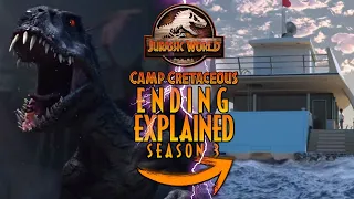 jurassic world camp cretaceous season 3s ending explained isla sorna in season 4
