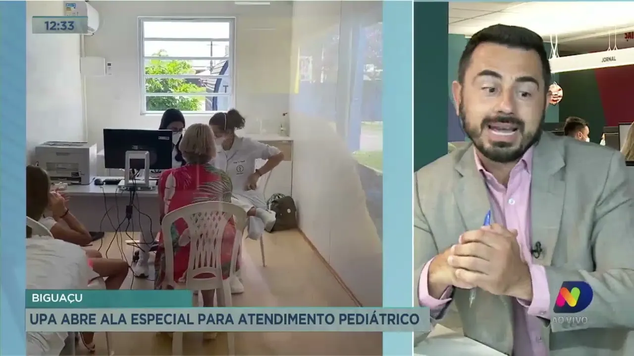 Biguaçu: UPA abre ala especial para atendimento pediátrico