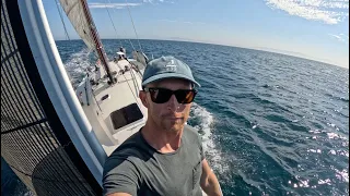 ⛵️💨Sailing Home to San Francisco 🐬🦩☀️(Leg 1, 2023) #ourladydefiant #yachtracing #liveaboard