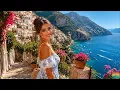 🎶 Italian Soul & Mediterranean Music 🎶 2+ Hours Scenic Amalfi Coast & Lake Como Dreams 4K