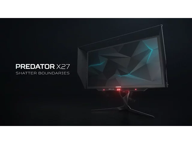 Predator X27 4K Gaming Monitor – Shatter Boundaries