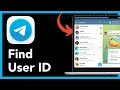 How to check your Telegram User ID