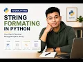 String Formating in Python
