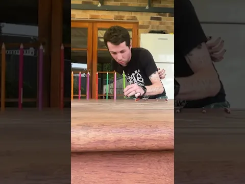 Standing 27 PENCILS up in 30 seconds! 🤯