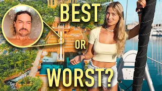 Worlds Best or Worst Marina? (with waterslide, lol)