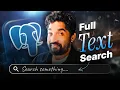 Postgres Full-Text Search - No Extra Services Needed Explained in Hindi Day