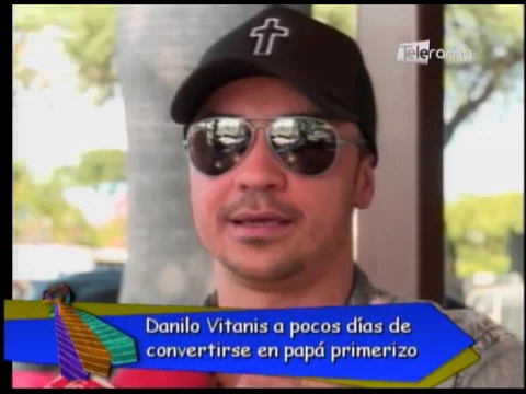 Danilo Vitanis a pocos días de convertirse en papá primerizo