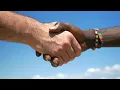 Interracial Handshake Stock