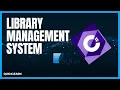 How to create a library management system in C SQLite database With a trial version