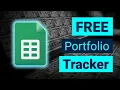 FREE Stock Portfolio Tracker - Simple and Sleek