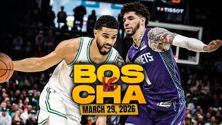 Boston Celtics vs Charlotte Hornets Full Game Highlights Mar 29 2026 FreeDawkins