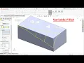 SolidWorks Tutorial Variable size Fillet