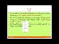 HTML Image and Html Image Attributes like Height Width SRC border and the other