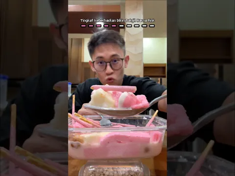 BIKIN TAKJIL SERBA PINK🩷⁉️😱 #yangmuliacista #shorts #RamadanwithYouTube