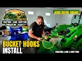 The Ultimate Tractor Bucket Upgrade Installing Bolt-On Hooks