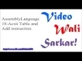 Assembly Language Tutorial Urdu Hindi No 18 - INC DEC Instruction