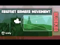 How to Add Camera Bounds in 100 Seconds Unity 2D Camera Confiner