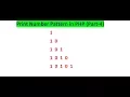 How Can Print Triangle Patterns in PHP 1 to 4 years