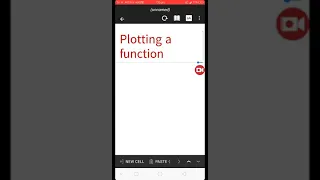 Plotting a function with the help of mathematica wolframcloud