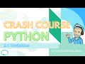 2 1-Simple data types-Variables PYTHON CRASH COURSE