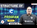 Basic Structure of C Program with Example First C Program Example Tpoint Tech