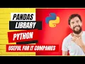 Pandas Library in Python