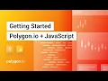 Demo Getting Started with Polygon io JavaScript