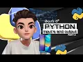 Python language tutorial for beginners part 3 inputs and outputs telugu lo and mobile lo