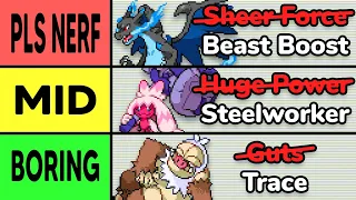 PokeRogue 60 of Passive Abilities Tier List