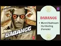 Munni Badnaam Hui Darling (Female) || DABANGG - 2010 || Mamta Sharma, Aishwarya Nigam.