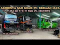 Sempat Ditahan, Akhirnya 3 Bus HR Sah Milik Po. Berlian Jaya🔥Persiapan Nataru Langsung Eksekusi😍