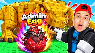 أنا وعبدة سرقنا أغلى بيضة في اللعبة! 😱🔥 Admin Egg | Steal An Egg