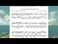Download Lagu Kiki's Delivery Service - A Town with an Ocean view | Sheet Music | Piano Cover | Synthesia Tutorial