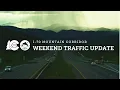 I-70 Mountain Corridor Weekend Traffic Update - September 19 2025