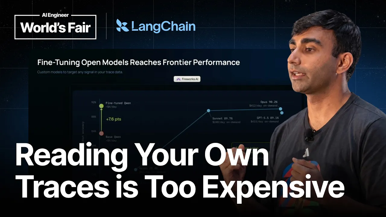 Improving Agents is a Data Mining Problem — Vivek Trivedy, LangChain: video thumbnail