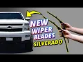 How to change 2014-2018 Silverado Sierra Wiper Blades 1500 2500 3500