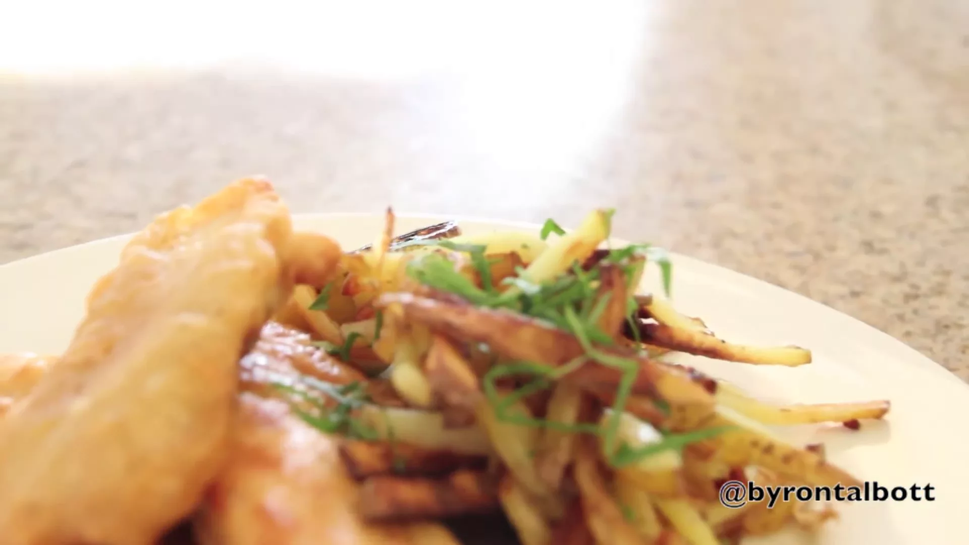 Fish & Chips, Creators Invade London-How to and Recipe   Byron Talbott