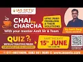 Download Lagu UPSC PREP PROBLEMS \u0026 THEIR SOLUTIONS BY AMIT SIR | CHAI PE CHARCHA WORKSHOP LIVE #upsc #upscstrategy
