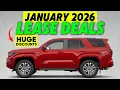 Best SUV Lease Deals for January 2026 Budget Friendly SUVs