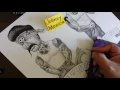 How to draw a cholo with lowrider bombs tattoo designs