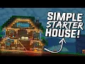 How to build an efficient STARTER HOUSE in Terraria