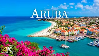 Aruba 4K - Flamingo Beaches Turquoise Seas Timeless Tropical Beauty Relaxing Piano