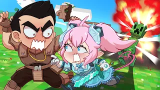 Hardcore Minecraft but if I die WE BOTH DIE